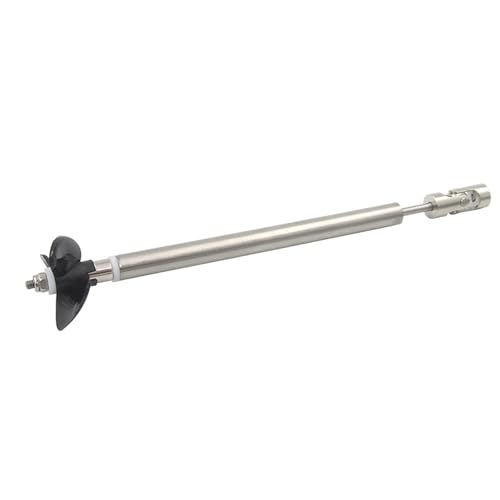 Edelstahl-Antriebswellensatz 3mm Für RC-Boote - 3-Blatt-Propeller 30mm, Kreuzgelenk & Flanschlager - Für Modellschiff-Selbstbau(2.30mm,10CM/05CM) von RCXCLXLH