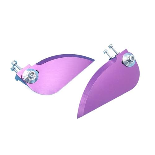 Einstellbares Wasserstrahltiller-Set Für RC-Boote – CNC-Aluminiumlegierung – Steuerhilfe Für Nitro- Und Elektro-Boote – O-Boats(Purple,MINI) von RCXCLXLH