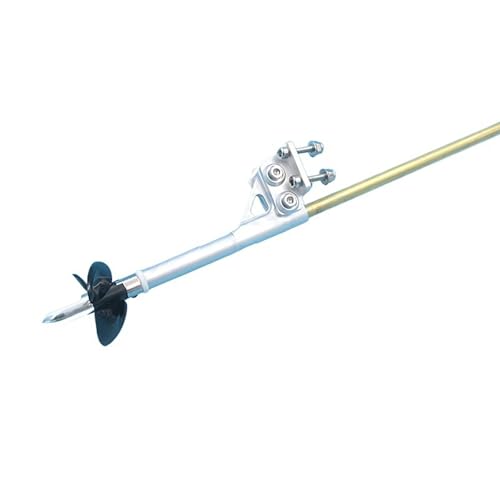 Flexwellenantriebssatz RC Boot 4mm Mit 70mm Strebe Und 34mm 3-Blatt Propeller Für Schiffsmodell O Boat Garnelenschleppnetzfischer(CW) von RCXCLXLH