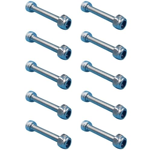 M2/M3 Hexagonalschrauben- Und Muttern-Set Für RC-Modelle – 10-teilige Edelstahlbolzen-Sammlung 304 Zur RC-Boot-Aufwertung(M2*L12mm) von RCXCLXLH
