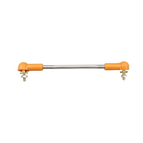 M3 Kugelgelenkstangen-Satz Mit Kunststoff-Kugelgelenken Und Doppel-M3-Gewinde Für RC-Auto/Boot Lenkservo(Orange,85mm) von RCXCLXLH