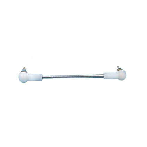 M3 Kugelgelenkstangen-Satz Mit Kunststoff-Kugelgelenken Und Doppel-M3-Gewinde Für RC-Auto/Boot Lenkservo(White,55mm) von RCXCLXLH