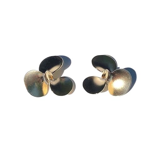 Paar Messing-Schiffspropeller 32mm 3-Blatt Für RC Bootsmodelle - CW/CCW Mit M3 Antriebswelle - Hochwertiges Schiffsmodell-Zubehör Paar Messing-Schiffspropeller 32mm 3-Blatt Für RC Bootsmodelle - CW/CCW Mit M3 Antriebswelle - Hochwertiges Schiffsmodell-Zubehör von RCXCLXLH