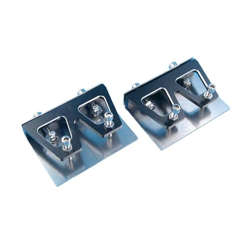 Paar Trim-Tabs Für RC-Boote 65–80 cm – Wellenstabilisierungsplatten Aus Aluminiumlegierung Und Edelstahl Für Nitro- Und Elektro-Boote(Black Model A) von RCXCLXLH