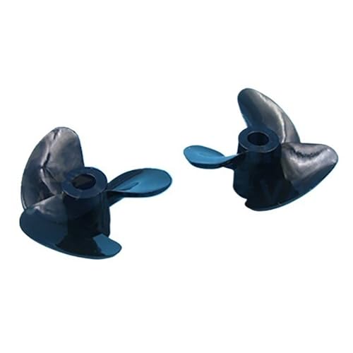 RC-Boot 3-Blatt Vollständig Tauchpropeller Paar PC Harz Polit CW CCW 26mm 30mm 34mm Für Modellboote, Trawler, Angelboote(26mm*4mm) von RCXCLXLH