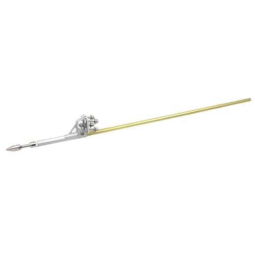 RC-Boot 4mm Flexwellen-Set Mit 70mm Strut-Unterstützung – Messingrohr Mit Teflon-Beschichtung, 350mm Langes Wellenlager Für Elektrische RC-Modellboote(CW) von RCXCLXLH