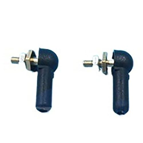 RC-Boot-Ball-Lenkstangen M2/M3 - Kunststoff-Kugelgelenke 2mm/3mm Für Steuerung, Servo-Anschluss Und Rudersteuerung(Black,M3) von RCXCLXLH