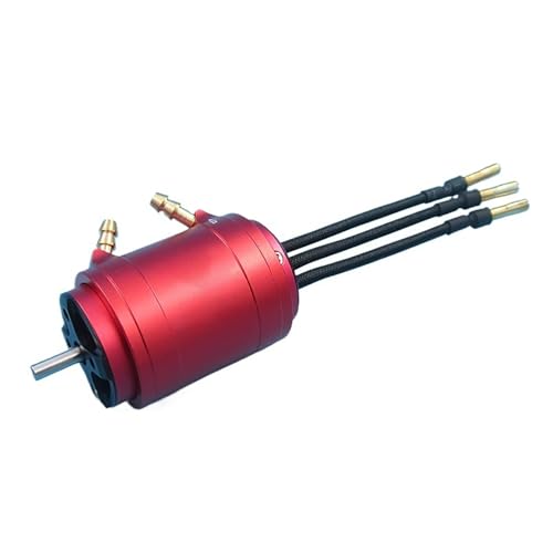 RC-Boot-Bürstenloser Motor 2850 3100KV/3500KV/4200KV Wassergekühlt 28x50mm 4mm D-Schaft Für Modellboote 45-60cm Kompatibel Mit 60A-ESC(3500KV) von RCXCLXLH