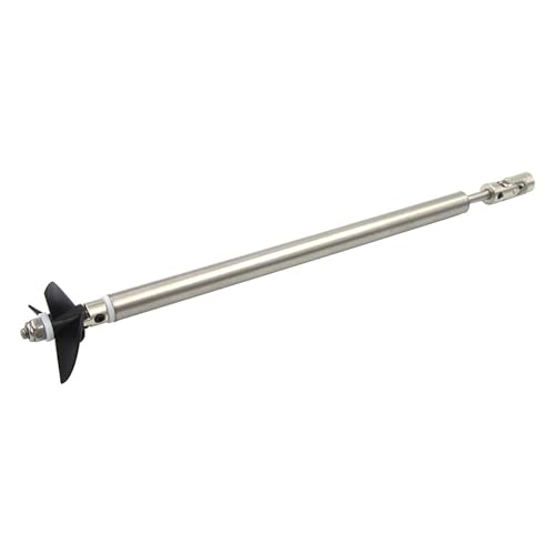 RC-Boot Edelstahl-Antriebswellen-Set 4mm – Komplettkit Mit Wellenhülse, Kupplung, Propeller Und Zubehör Für Modellboote Zum Selbstbau(3.17mm,30CM/25CM) von RCXCLXLH