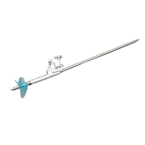 RC-Boot Integrierte Flexwelle 4.76mm Mit Ruderheck - Komplettset Für Schiffsmodell (400mm Welle + Messingrohr Festspitze 85mm + Propeller 55mm)(Positive axis) von RCXCLXLH
