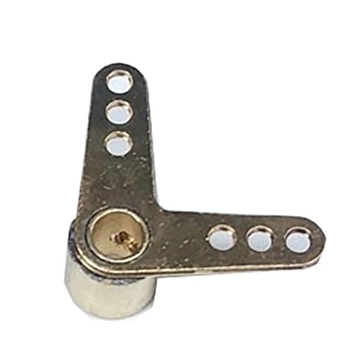 RC Boot Messing Ruder Arm 4mm Innen Loch Schiffe Modell Ruder Arm Lenkung Arm(L-arm) von RCXCLXLH