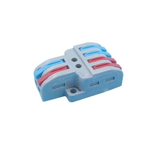 RC-Boot Paralleler Anschlussblock 250V 32A 7KW – 2-in-2/4/6 Anschlüsse Für ESC/Wasserpumpe/Relais, Stromverteilung Marineanwendung(2-4) von RCXCLXLH