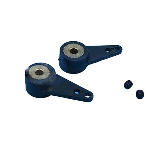 RC-Boot-Rudersteuerarm Mit 3mm-Bohrung - Nylon-Steuerarm Für Doppelruder-Servo-System - Modellschiff-Zubehör(Single arm) von RCXCLXLH