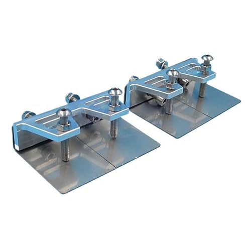 RC-Boot Trim Tabs Aus Edelstahl 76x50mm Paar – Für Elektro/Nitro/Benzin-Rümpfe 80–120cm – Wellenablenkplatten-Set Mit Montagekit von RCXCLXLH