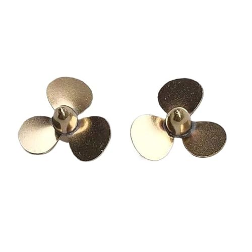 RC-Bootsmodell, 16mm Messing-3-Blatt-Propeller, Präzisions-Metallpropeller for RC-Modellschiffe von RCXCLXLH
