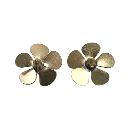 RC-Bootsmodell, 19mm, 5-Blatt-Propeller-Set Aus Messing for RC-Modellschiffe, Präzisions-Marine-Upgrade von RCXCLXLH