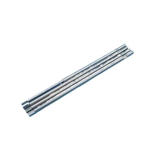 RC Modell Hex-Schraubendrehersatz 1.5mm 2.0mm 2.5mm 3.0mm – Weißes Stahl Titanium-beschichtet, 100mm Länge, Präzisionswerkzeug Für RC-Auto, Boot Und Flugzeug(Metallic) von RCXCLXLH