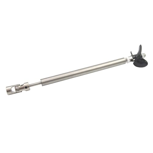 RC-Modellboot 3-mm-Wellenantriebswellen-Edelstahlwellensatz Mit Dreiblattpropeller(2.30mm universal Joint,15CM/10CM) von RCXCLXLH