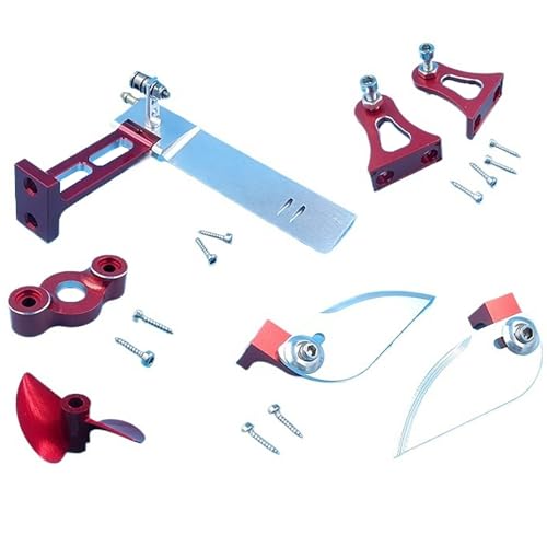 RC-Modellboot CNC-Aluminium-Heck-Upgrade-Kit - 95mm Wasseraufnahme-Ruder Mit 40mm Propellerwellen-Dichtung - Für Brushless Hochleistungs-Antriebe RC-Modellboot CNC-Aluminium-Heck-Upgrade-Kit - 95mm Wasseraufnahme-Ruder Mit 40mm Propellerwellen-Dichtung - Für Brushless Hochleistungs-Antriebe von RCXCLXLH