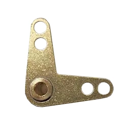 RC-Modellboote, 2mm Messing-Doppelloch-Servoarm for Statische Modifikation, Bootsmodell-Zubehör(L arm) von RCXCLXLH
