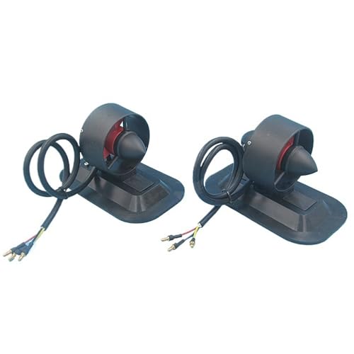 T60 Unterwasser-Antriebsset Mit Montageplatte – Bürstenloser Motor 12V 860KV 300W Für Elektro-Kajak, Surfbrett & RC-Boot(A Pair) von RCXCLXLH