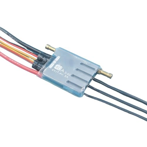 Wasserdichter Bidirektionaler Brushless-Regler Mit Wasserkühlung 40A 60A 90A 120A 150A 180A Für RC-Boote(40A) von RCXCLXLH