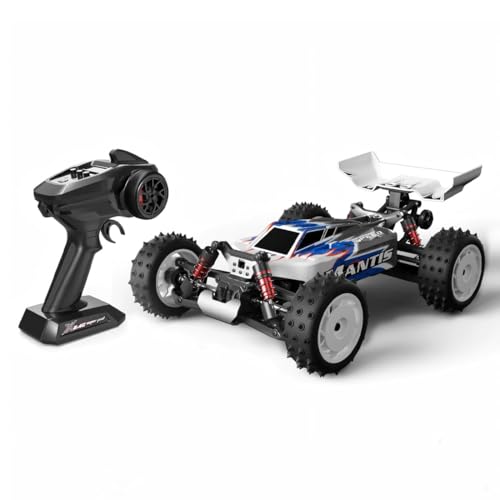 RCXTechPro 1:18 RC Drift Auto, 4WD Offroad Buggy Ferngesteuertes Auto 50 Km/h, Hochgeschwindigkeits-Rennfahrzeug mit Gebürstetem Motor Proportionaler Lenkung, Geschenkspielzeug von RCXTechPro