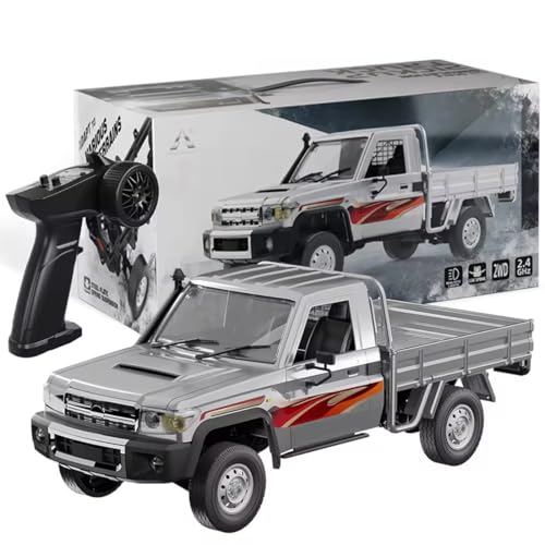 RCXTechPro RC Auto Raupen Truck 1:14 für Erwachsene, 2,4 GHz Ferngesteuerter Auto Geländegängiges Pickup-Fahrzeug mit LED-Leuchten Proportionallenkung 260-Motor RTR-Hobby-Spielzeug RCXTechPro RC Auto Raupen Truck 1:14 für Erwachsene, 2,4 GHz Ferngesteuerter Auto Geländegängiges Pickup-Fahrzeug mit LED-Leuchten Proportionallenkung 260-Motor RTR-Hobby-Spielzeug von RCXTechPro