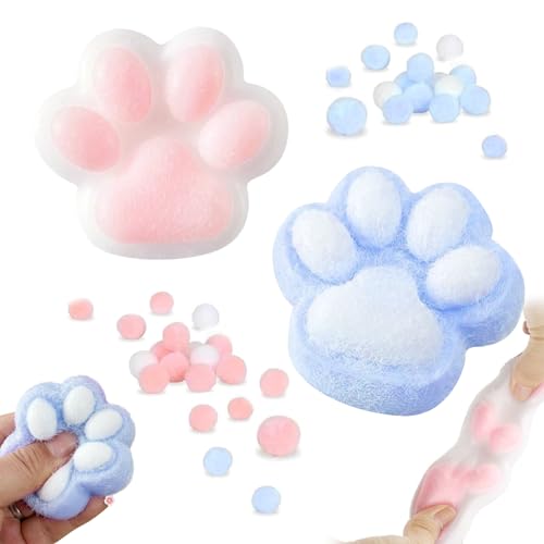 2 Pezzi Giocattoli Spremere Forma Gatto, Cat Paw Squeeze Toy, Giocattoli Squishy Zampa di Gatto 2025 Nuovo, Giocattolo in Silicone Squeeze Zampa di Gatto Kawaii, Perfetto per Relax e Festa 2 Pezzi Giocattoli Spremere Forma Gatto, Cat Paw Squeeze Toy, Giocattoli Squishy Zampa di Gatto 2025 Nuovo, Giocattolo in Silicone Squeeze Zampa di Gatto Kawaii, Perfetto per Relax e Festa von RCYHCY