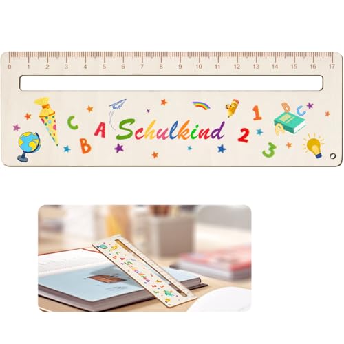 RCYHCY Lesehilfe Kinder 1. Klasse, Lesehilfe Kinder, Lineal 18 cm Grundschule, mit Lesefenster Holz Lesestreifen Schule für Junge Schulkind Hilfe Lesen Lernen, tolle Geschenke zur Einschulung RCYHCY Lesehilfe Kinder 1. Klasse, Lesehilfe Kinder, Lineal 18 cm Grundschule, mit Lesefenster Holz Lesestreifen Schule für Junge Schulkind Hilfe Lesen Lernen, tolle Geschenke zur Einschulung von RCYHCY