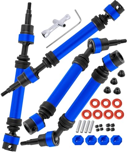 RCYouHott RC für 1/10 Senton/Granit/Vorteks 4x4 3S BLX & Mega 550, #45 Stahl-Upgrades Teil vorne hinten Antriebswelle CVD-Achsen, Marineblau RCYouHott RC für 1/10 Senton/Granit/Vorteks 4x4 3S BLX & Mega 550, #45 Stahl-Upgrades Teil vorne hinten Antriebswelle CVD-Achsen, Marineblau von RCYouHott