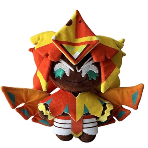 RDCIRP Cookie Run Kingdom Plüschtier, Shadow Milk Cookie Plüsch for Spielefans, Kinder und Erwachsene, Halloween, Weihnachten, Geburtstag, Wahl for Jungen und Mädchen, Heimdekoration(D) von RDCIRP