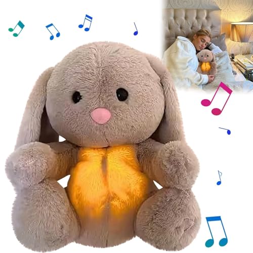 Das Relief Bunny Plüschtier, beliebtes leuchtendes, atmendes, beruhigendes Hasenpuppen-Schlafspielzeug zur Angstlinderung und for Beruhigen von Spielzeugen von RDCIRP