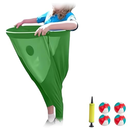 Granny Pants Gartenspiel, Granny Pants Outdoor-Spielset mit 4 Hüpfbällen, lustiges Rasenspiel for die ganze Familie und Erwachsene im Hinterhof, die ultimativen Partyspielgruppen im Hinterhof(Grün) Granny Pants Gartenspiel, Granny Pants Outdoor-Spielset mit 4 Hüpfbällen, lustiges Rasenspiel for die ganze Familie und Erwachsene im Hinterhof, die ultimativen Partyspielgruppen im Hinterhof(Grün) von RDCIRP