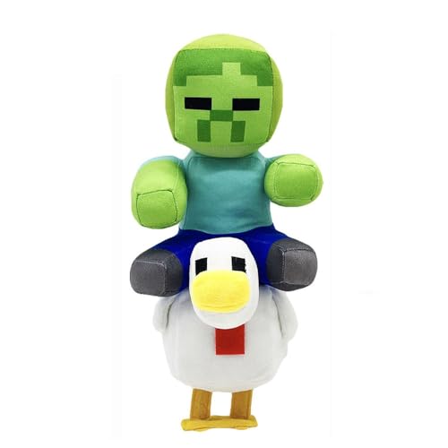 RDCIRP Chicken Jockey Plüsch, süßes Kuscheltier, weiche Cartoon-Plüschpuppe for Mädchen und Jungen, Geschenke for Spielefans und Liebhaber RDCIRP Chicken Jockey Plüsch, süßes Kuscheltier, weiche Cartoon-Plüschpuppe for Mädchen und Jungen, Geschenke for Spielefans und Liebhaber von RDCIRP