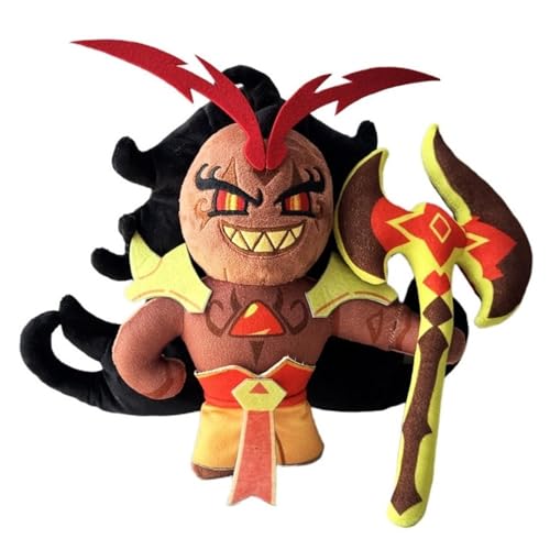 RDCIRP Cookie Run Kingdom Plüschtier, Shadow Milk Cookie Plüsch for Spielefans, Kinder und Erwachsene, Halloween, Weihnachten, Geburtstag, Wahl for Jungen und Mädchen, Heimdekoration(A) von RDCIRP