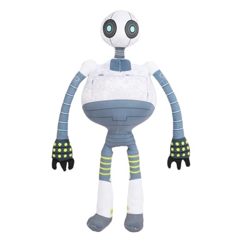 RDCIRP Der Wilde Roboter-Plüsch, 2024 Roz-Plüschtier, weiches Stofftierkissen-Set, Plüschpuppenspielzeug als Schlafzimmerdekoration, tolle Geschenke for Junge Mädchen und Fans von RDCIRP