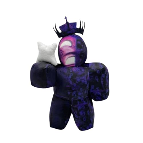RDCIRP Forsaken Gubby Plüschtier, süßes Plüschkissen, Puppe, weiches Cartoon-Plüschtier for Erwachsene, Mädchen, Jungen, Geschenke, Ornamente(Black Purple) von RDCIRP