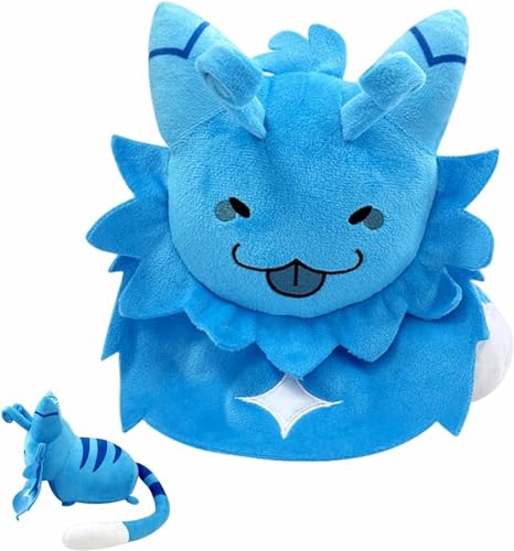 RDCIRP Gnarpy Katze Plüsch, Regretavator Plüschtier, niedliche weiche Plüschtier Puppe Plüschtiere für Jungen Mädchen Spiel Fans Geschenk(Blau) von RDCIRP