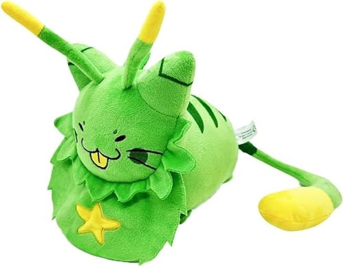 RDCIRP Gnarpy Katze Plüsch, Regretavator Plüschtier, niedliche weiche Plüschtier Puppe Plüschtiere für Jungen Mädchen Spiel Fans Geschenk(Grün) von RDCIRP