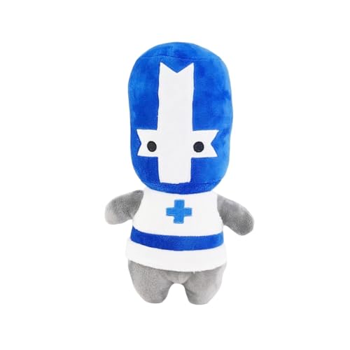 RDCIRP Niedliches Ritter-Plüschtier, niedliche ausgestopfte Anime-Plüschfigur, weiche Kissenpuppe for Spielefans, Heimdekorationsgeschenke(Blau) von RDCIRP