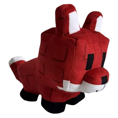 RDCIRP Plüschtier Grow a Garden, Gartenhaustier, Waschbär, Rotfuchs, Kuscheltier, Plüschspielzeug, Sammlerkissen, Puppe for Spielefans, Jungen, Mädchen, Erwachsene, Geschenke(rot) von RDCIRP