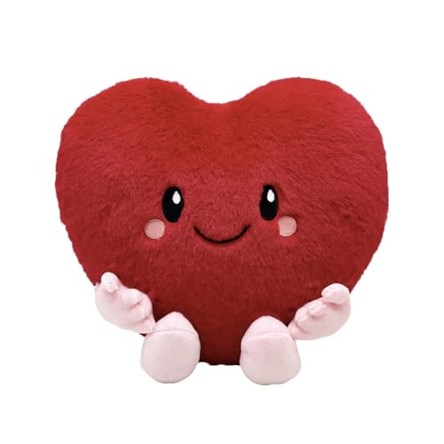 RDCIRP Süßes Plüschtier mit rotem Herz, entzückende gefüllte Kissenpuppe als Valentinstagsgeschenk for die Liebsten RDCIRP Süßes Plüschtier mit rotem Herz, entzückende gefüllte Kissenpuppe als Valentinstagsgeschenk for die Liebsten von RDCIRP