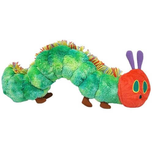 Raupe Kuscheltier, süßes Stofftier Raupe Sehr Hungriges Plüschpuppenspielzeug for Kinder Geburtstagsgeschenke(25cm) von RDCIRP