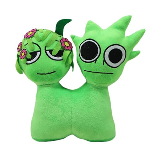 Sprunki-Plüschtier, Horror-Spiel-Plüschtiere, 2-in-1-süße Stofftierfigur, Kissenpuppe for Spielefans und Sammler, Heimdekoration(G) von RDCIRP