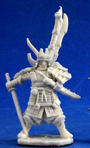 Pechetruite 1 x Pathfinder NAKAYAMA HAYATO Samurai Iconic - Reaper Bones Miniature zum Rollenspiel Kriegsspiel - 89019 von REAPER MINIATURES