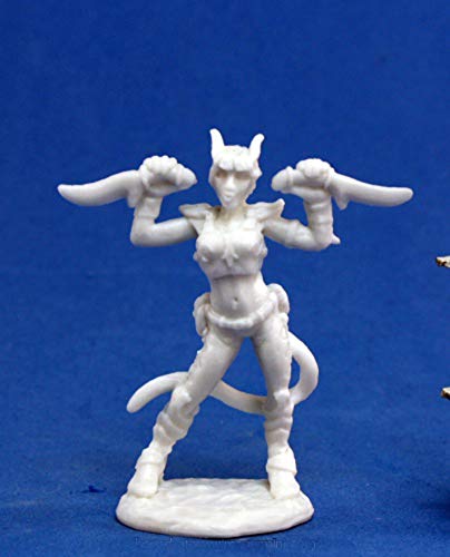 Pechetruite 1 x TIVIEL HELLBORN Rogue - Reaper Bones Miniature zum Rollenspiel Kriegsspiel - 77118 von REAPER MINIATURES