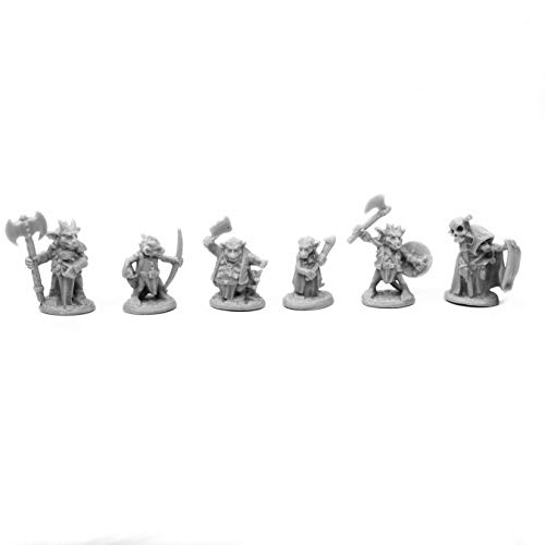 Pechetruite 6 x Kobold Leaders - Reaper Bones Miniature zum Rollenspiel Kriegsspiel - 77653 von Reaper