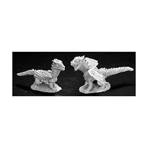 Reaper Miniatures 2854 - Dunkle Legenden: Baby-Drachen (unbemalt) von REAPER MINIATURES