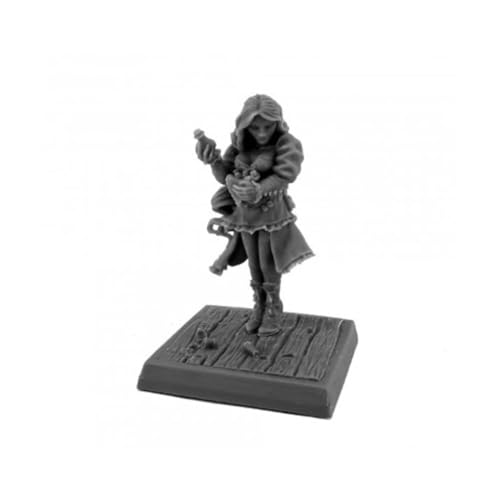 Sara Steampunk Alchemist Freebooter Miniatur-Figur, 25 mm, heldenhafte Skala Sara Steampunk Alchemist Freebooter Miniatur-Figur, 25 mm, heldenhafte Skala von Reaper Miniatures